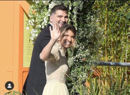 Simona Halep, după căsătoria cu Toni Iuruc: A fost o seară de neuitat