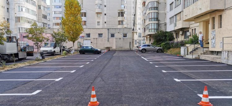 ATENȚIE, constănțeni: Spații de parcare reconfigurate în zona Stadionului
