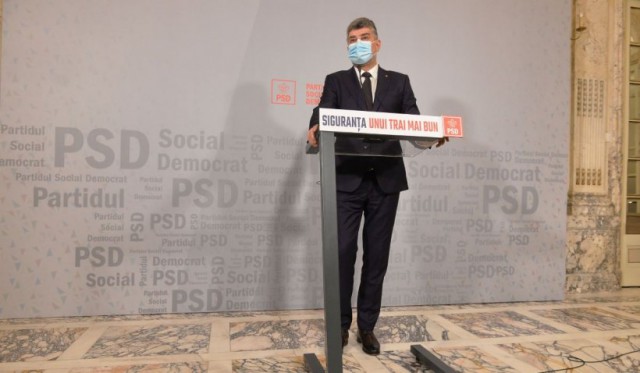 PSD va vota moțiunea de cenzura inițiată de USR PLUS și AUR