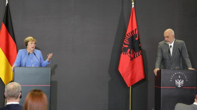 Merkel: Macedonia de Nord şi Albania îndeplinesc criteriile pentru a începe negocierile de aderare la UE