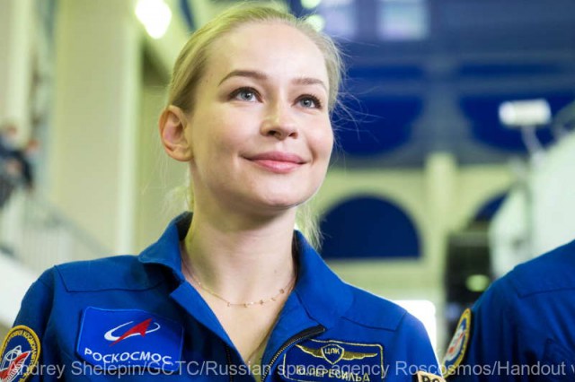 'E prea târziu ca să-mi mai fie frică', spune actriţa rusă care va pleca spre ISS