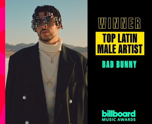 Bad Bunny, marele câştigător cu zece trofee al premiilor Billboards Latin Music