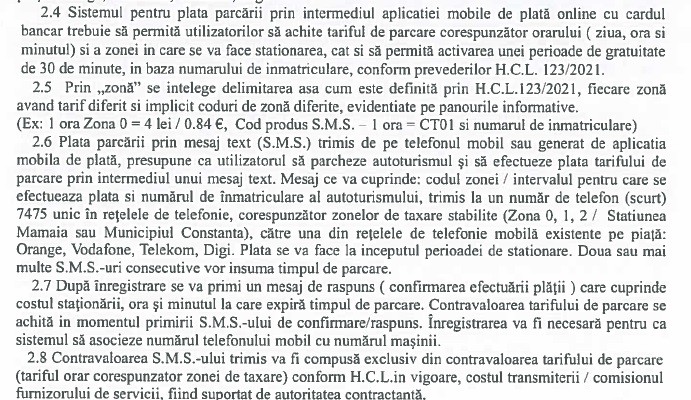 Primăria Constanța a lansat LICITAȚIA pentru SISTEMUL de gestionare a PLĂȚILOR pentru PARCĂRI! Primăria Constanța a lansat LICITAȚIA pentru SISTEMUL de gestionare a PLĂȚILOR pentru PARCĂRI!