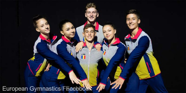 Gimnastică aerobică: România a obţinut două medalii de argint la Europene în întrecerile pe echipe