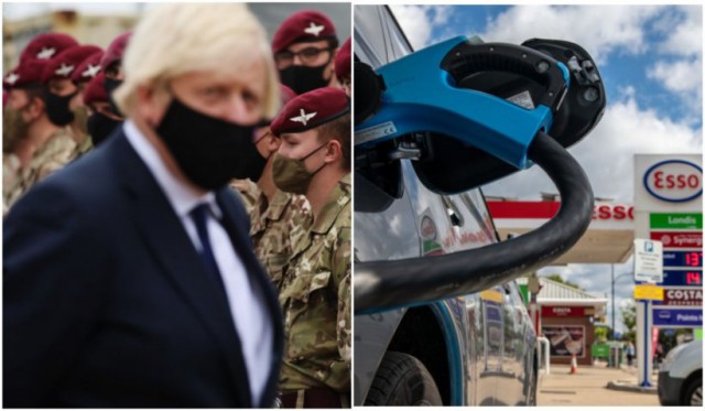 Măsuri extreme în Marea Britanie: Armata va livra benzină începând de luni