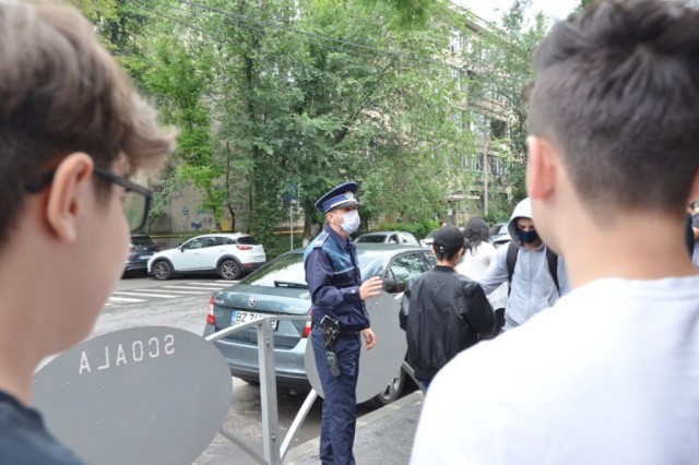 Acțiuni informativ-preventive ale Poliției, în parcul Tăbăcărie