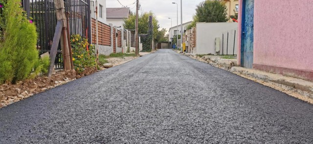 Lucrări pe strada Baba Novac