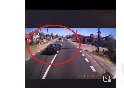 A DEPĂȘIT și a FRÂNAT în fața unui TIR! Iată ce a IEȘIT! Video