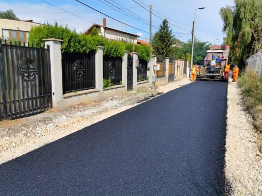 Străzi construite de la zero în cartierele Baba Novac și Palazu Mare