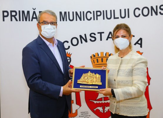 Vizita delegației Primăriei metropolitane Eskișehir din Turcia, la Constanța