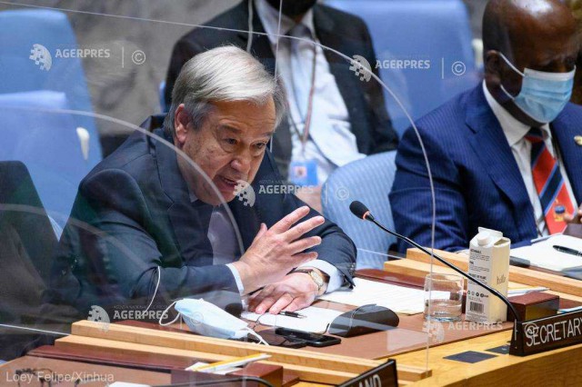 Secretarul General al ONU consideră că inechitatea vaccinală este imorală şi stupidă