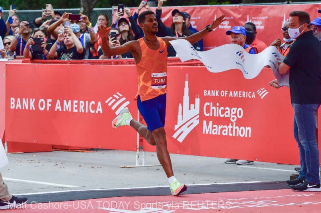 Atletism: Seifu Tura şi Ruth Chepngetich, învingători în Maratonul de la Chicago