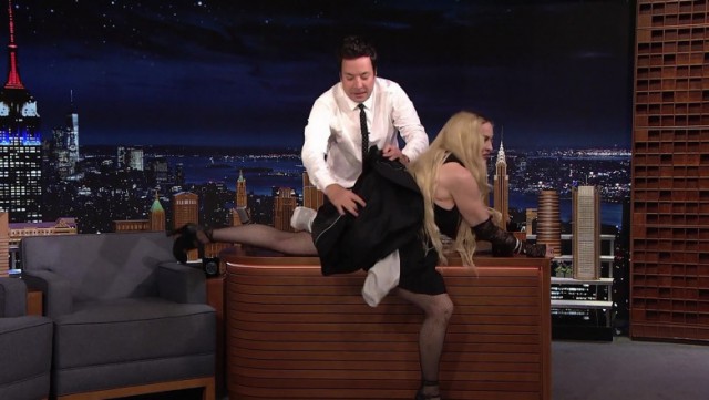 Madonna șochează în emisiunea lui Jimmy Fallon! VIDEO