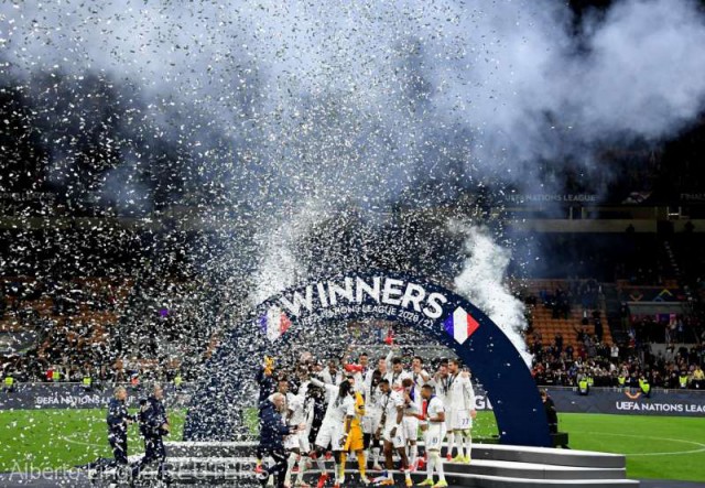 Fotbal: Prin câştigarea Ligii Naţiunilor, Franţa a şters eşecul de la EURO 2020