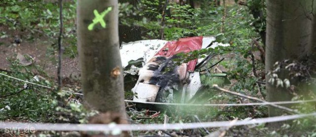 Germania: Doi morţi în urma prăbuşirii unui avion de mici dimensiuni în vestul ţării