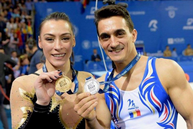 Gimnastică artistică: Marian Drăgulescu şi Cătălina Ponor, candidaţi ca reprezentanţi ai sportivilor în FIG