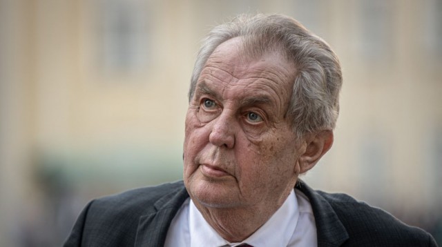 Situaţia sănătăţii preşedintelui ceh Milos Zeman este stabilă