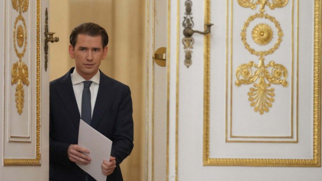 Cancelarul Austriei demisionează: Sebastian Kurz, anchetat pentru fapte de corupție