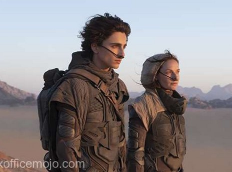 Superproducţia 'Dune' se instalează pe prima poziţie a box-office-ului nord-american
