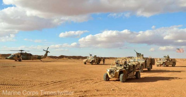 Siria: Explozii la o bază militară folosită de coaliţia condusă de SUA