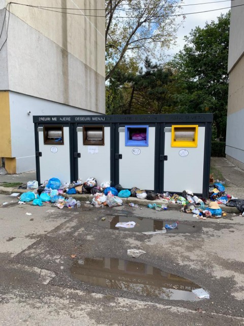 SANCȚIUNI pe BANDĂ RULANTĂ, pentru nerespectarea regulilor privind sortarea DEȘEURILOR