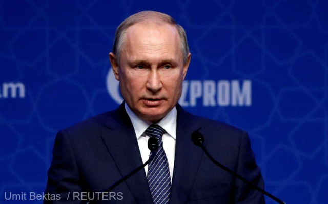 Putin ordonă creşterea livrărilor către UE, după umplerea rezervoarelor ruseşti
