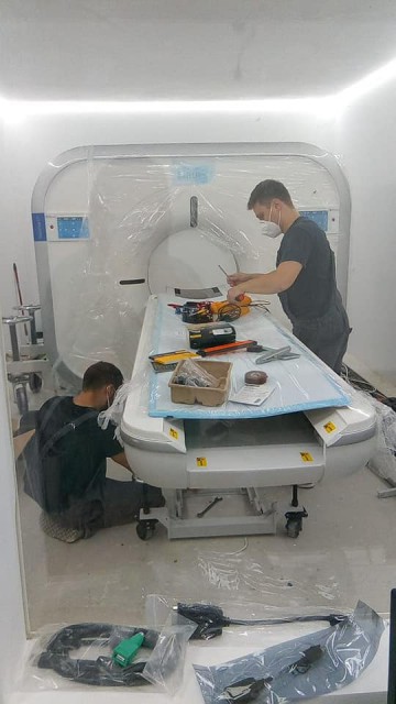 Primăria Hârșova anunță finalizarea testelor pentru computerul tomograf