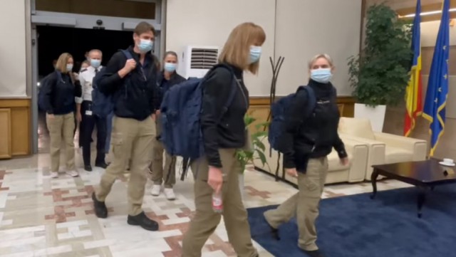 O echipă de medici și asistenți din Danemarca a ajuns în România pentru a ajuta în criza Covid