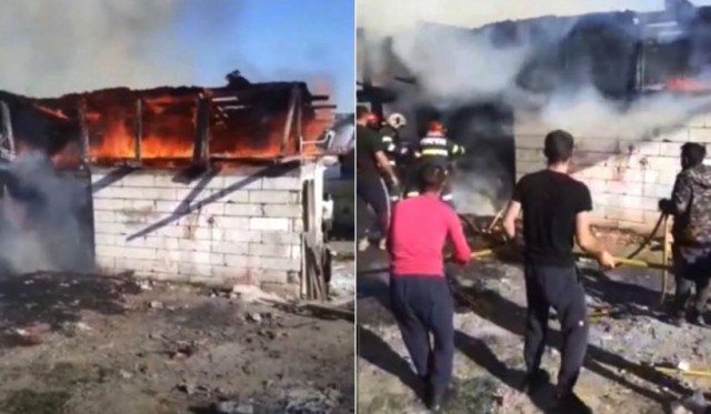 Doi copii au MURIT într-un incendiu, după ce MAMA a lăsat mâncarea pe foc şi a PLECAT