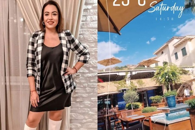 Oana Roman, vacanță cu familia departe de țară