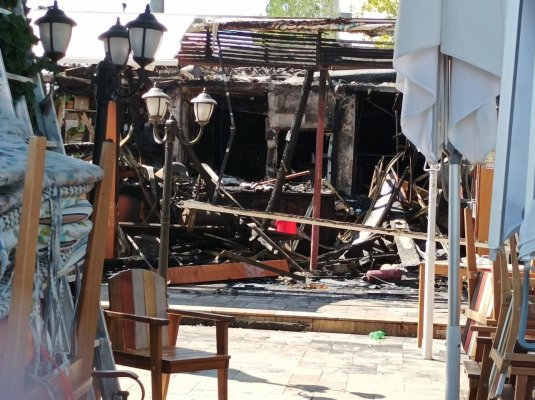 TERASA MOTOR din MAMAIA, care a luat FOC în septembrie, va fi REFĂCUTĂ