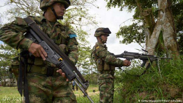 Columbia: Patru militari au fost ucişi într-o ambuscadă a traficanţilor de droguri