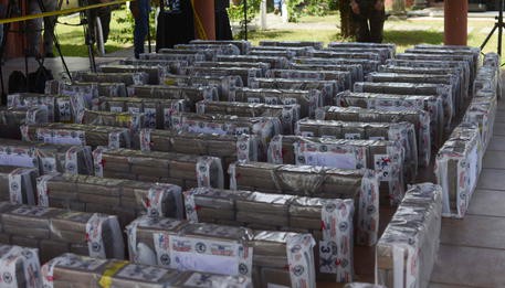 Cocaină în valoare de 13 milioane de dolari, furată de la o unitate specială a poliţiei din Africa de Sud