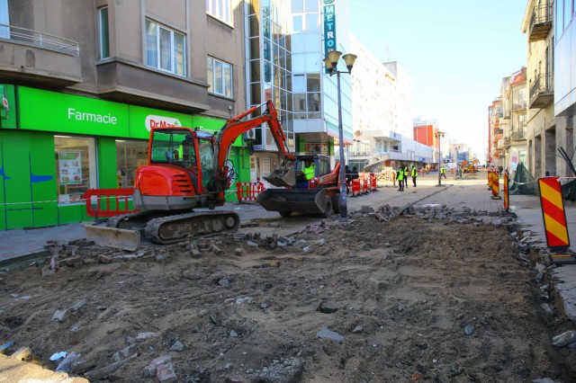 Modernizarea străzii Ștefan cel Mare a intrat în linie dreaptă