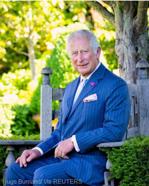 Prinţul Charles, zâmbitor într-o fotografie aniversară publicată la împlinirea a 73 de ani