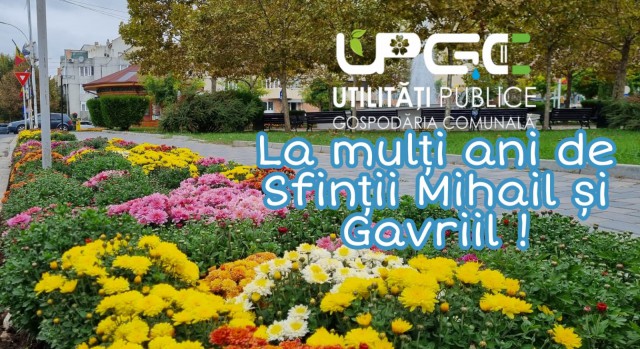 Utilităţi Publice Gospodăria Comunală Cernavodă urează La Mulţi Ani sărbătoriţilor