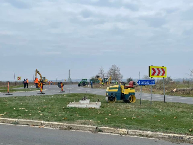 LIMANU va avea un NOU SENS GIRATORIU