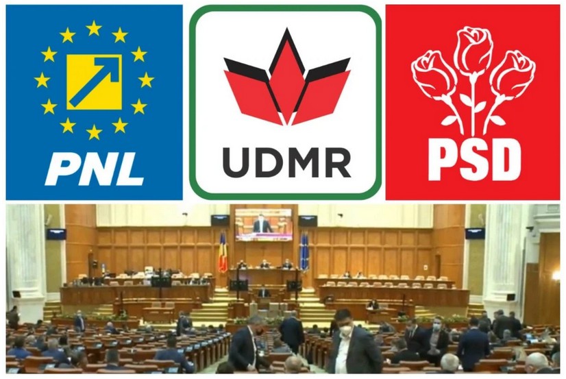 Liderii coaliției PNL-PSD-UDMR au SEMNAT ACORDUL POLITIC