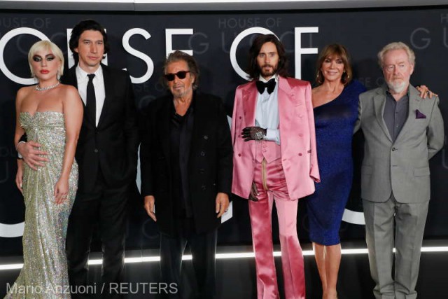 'House of Gucci' şi Lady Gaga iau cu asalt cinematografele din Statele Unite