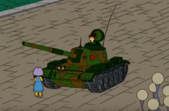 Un episod cu desenele The Simpsons despre Piaţa Tiananmen a fost retras de pe platforma Disney+