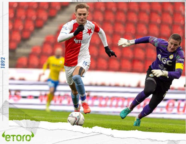 Fotbal: Nicolae Stanciu a înscris în meciul de campionat câştigat de Slavia Praga