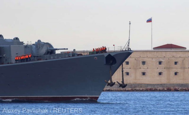 Flota Rusiei din Marea Neagră, o nouă serie de exerciţii pe fondul tensiunilor la frontiera cu Ucraina