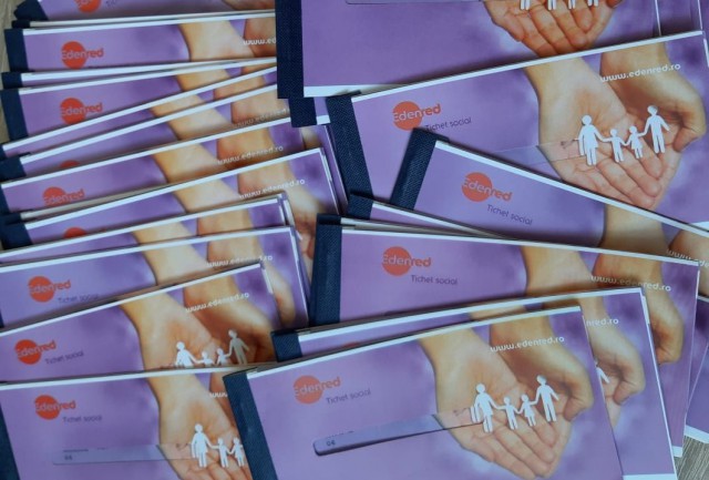 A început distribuirea tichetelor sociale de Crăciun 2021, în Năvodari