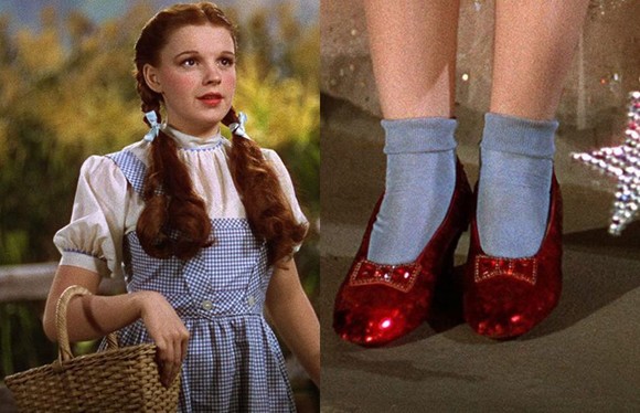 Pantofii roşii, purtaţi de Judy Garland în „Vrăjitorul din Oz‟, furaţi şi găsiţi de FBI după 13 ani