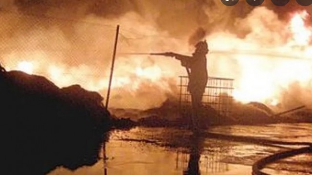 ALERTĂ în Constanța: A ARS un SERVICE AUTO
