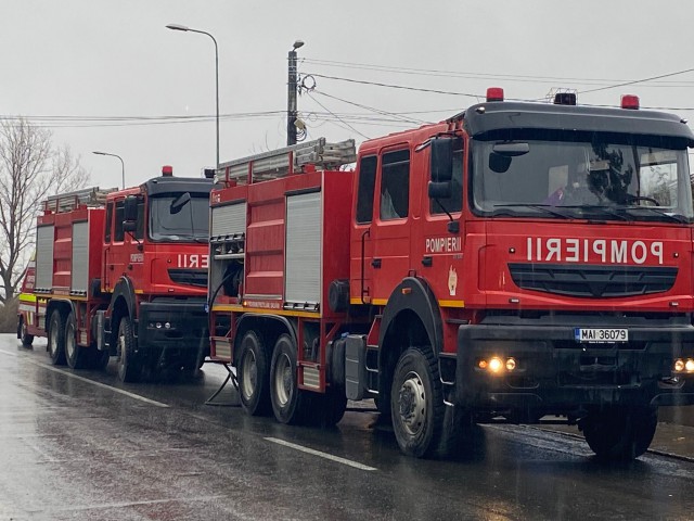 Incendiu în stațiunea Mamaia, în zona hotelului Scapino