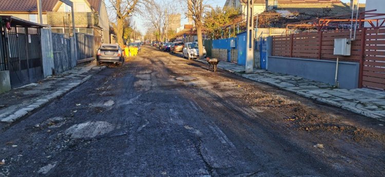 Atenție, șoferi! Se reabilitează carosabilul de pe strada Gheorghe Marinescu