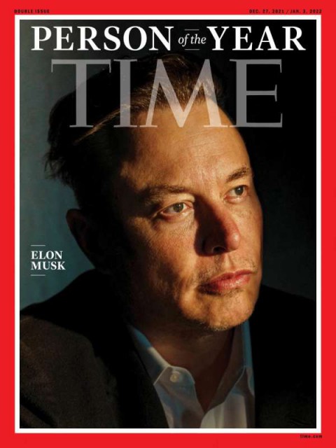 Elon Musk, desemnat 'Persoana Anului 2021' de revista Time