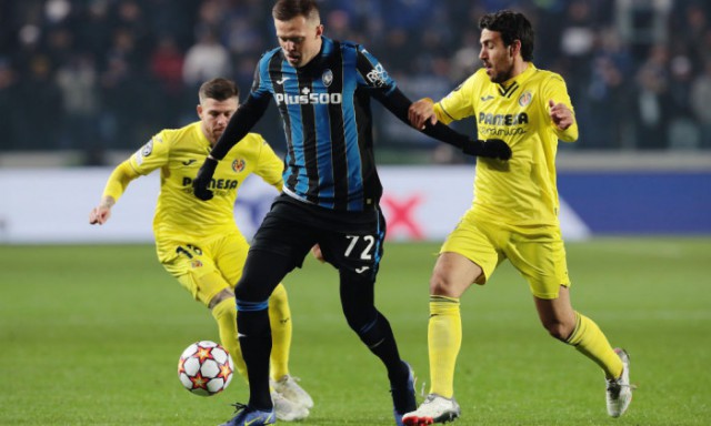 Fotbal: Villarreal, calificată în optimile Ligii Campionilor, după 3-2 cu Atalanta, la Bergamo