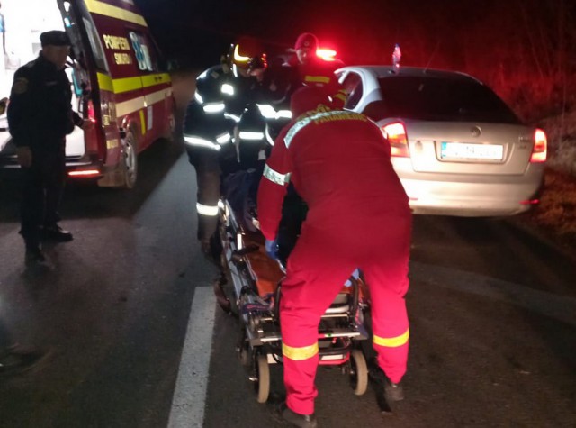 Accident RUTIER în HÂRȘOVA
